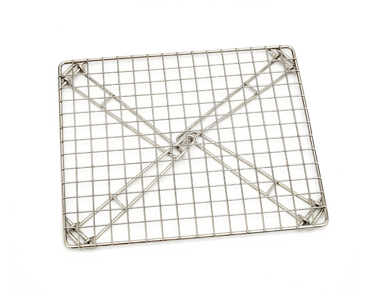 Stainless Steel Savuti Flat Braai Grid contracted legs