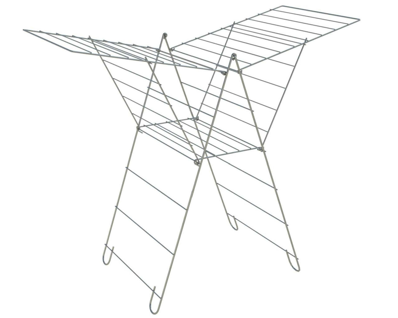 Stainless Steel Clothing Horse 1370x615x1100mm