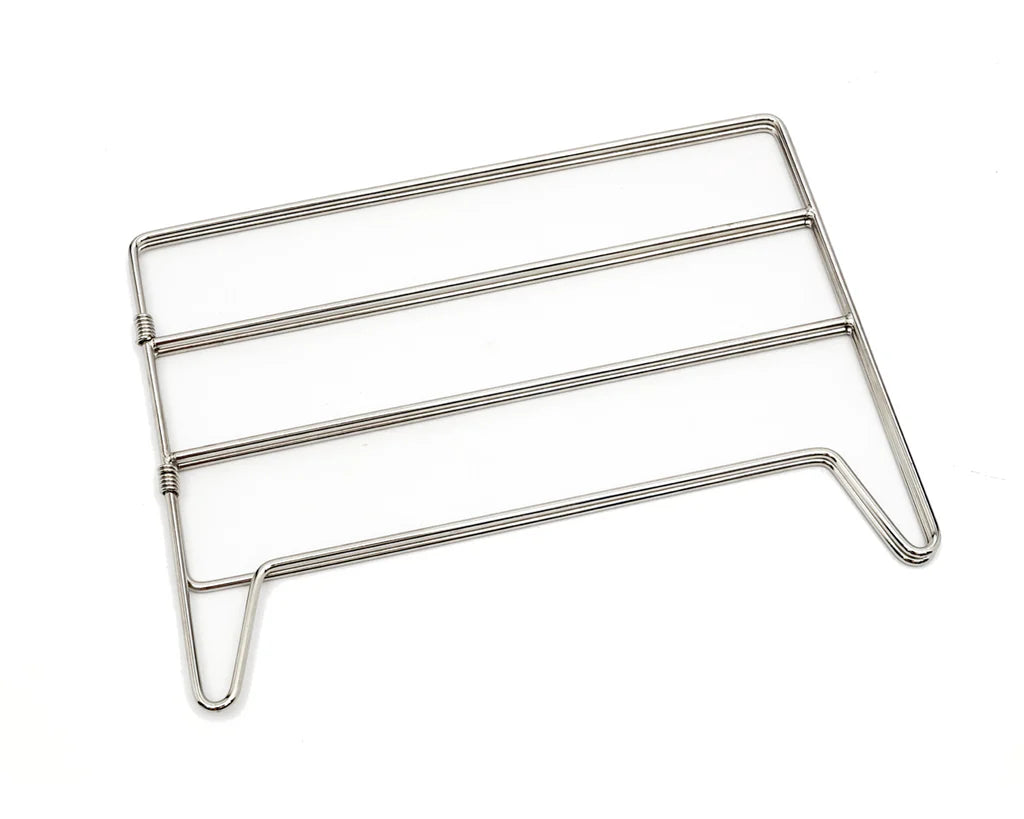 Stainless Steel Large Braai Grid Stand closed position