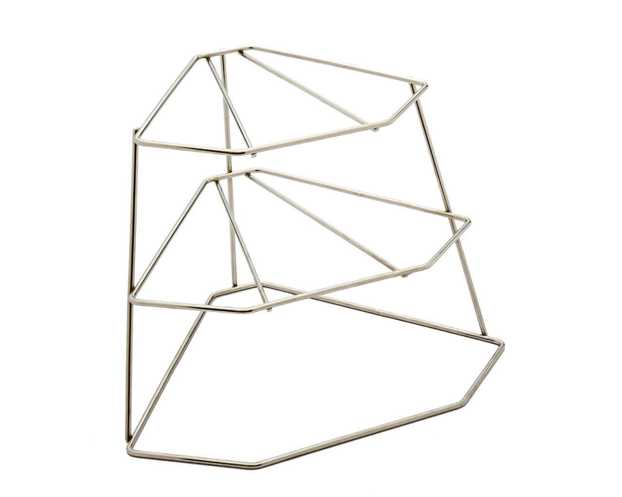 Stainless Steel Plate Stand 320x240x225mm