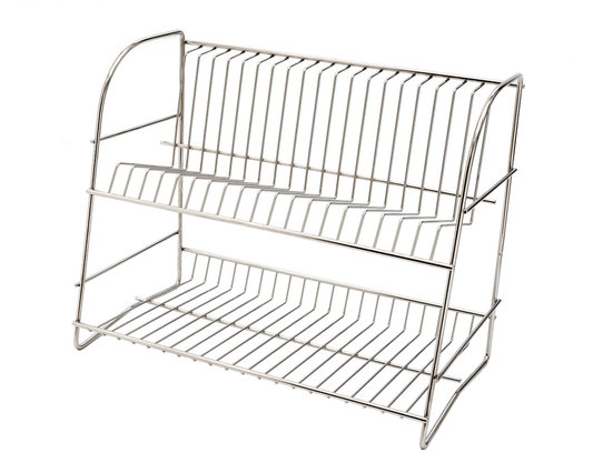 Stainless Steel Standing Dish Drying Rack 430x240x360mm